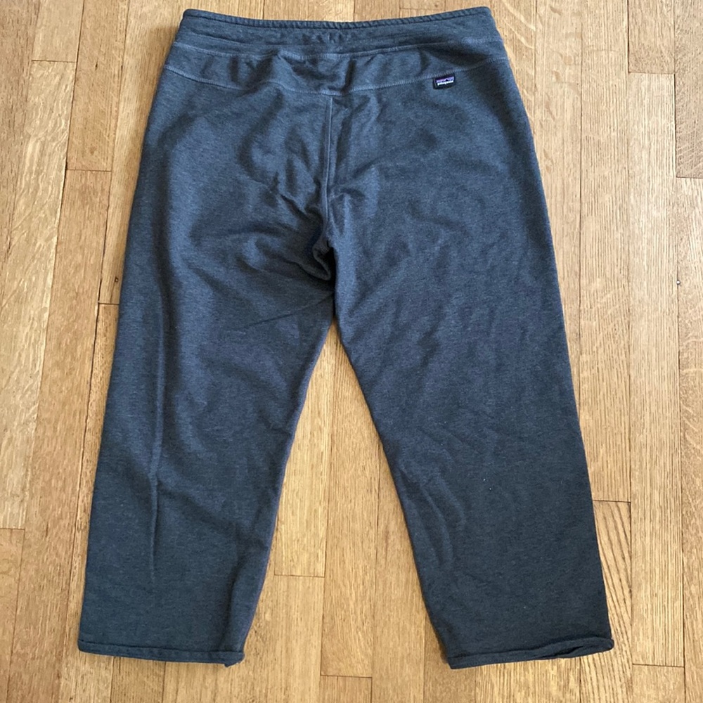 Patagonia womens gray stretch capris size small